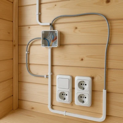 Электропроводка в каркасном доме открытая: особенности, правила и пошаговое руководство по монтажу