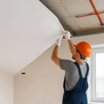 Как правильно установить натяжной потолок: пошаговая инструкция и профессиональные советы