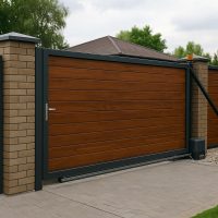 Откатные ворота для частного дома какие бывают и чем отличаются