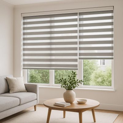 Шторы зебра: как работает эффект «день-ночь» и почему они заменяют привычные гардины