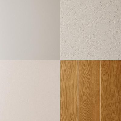 Сравнение способов отделки стен: краска, штукатурка, обои, панели