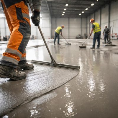 Материалы для промышленных полов: что выбирают подрядчики в 2025 году