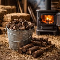 брикеты из навоза для отопления
