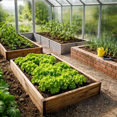 Из чего делают грядки в теплице: материалы, принципы и практические последствия выбора