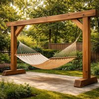 гамак из бруса