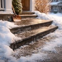 греющий кабель для ступеней крыльца