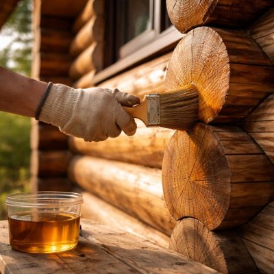 Льняное масло для защиты и сохранения сруба: принципы, эффекты и ограничения