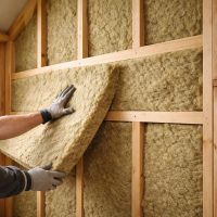 перекрестное утепление каркасного дома изнутри