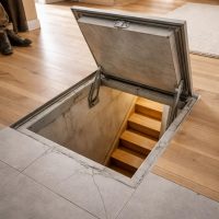 плита перекрытия с люком в подвал