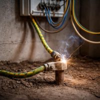 почему заземление под напряжением