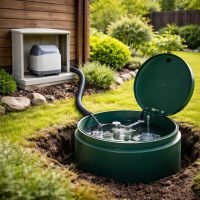 септик с выносным компрессором